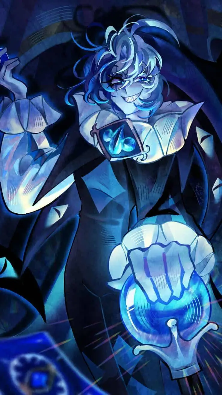 ai character: Shadow Milk Cookie background