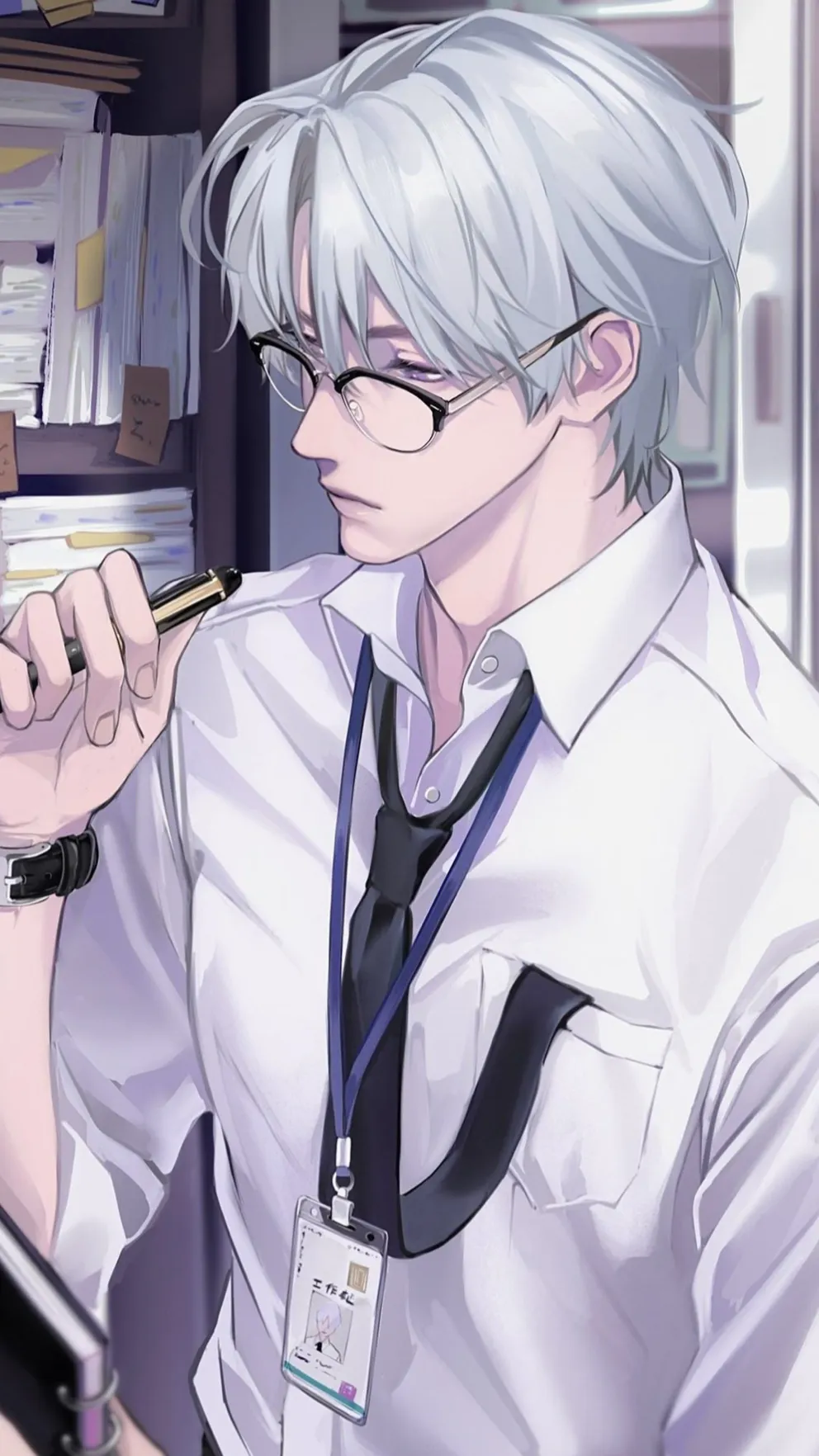 ai character: Dr will whitethorn background