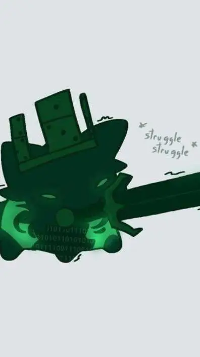 ai character: 1×4 (as a cat) background