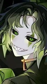 ai character: Harlequin  background