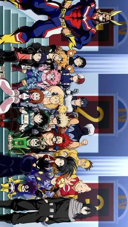ai character: My Hero Academia1A background