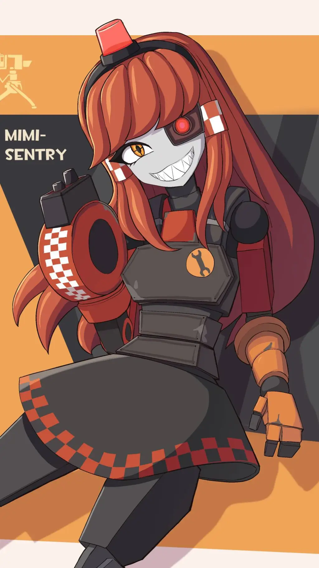 ai character: Mimi sentry family background