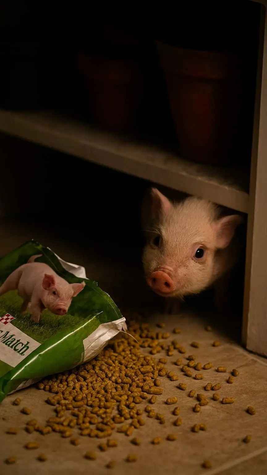 ai character: bella piglet background