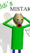 ai character: Baldi Mistake background