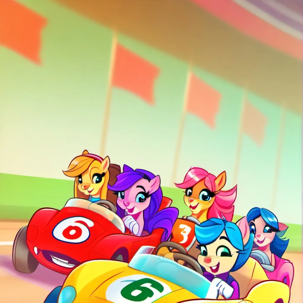 chat with ai character: Racer Car (MLP)
