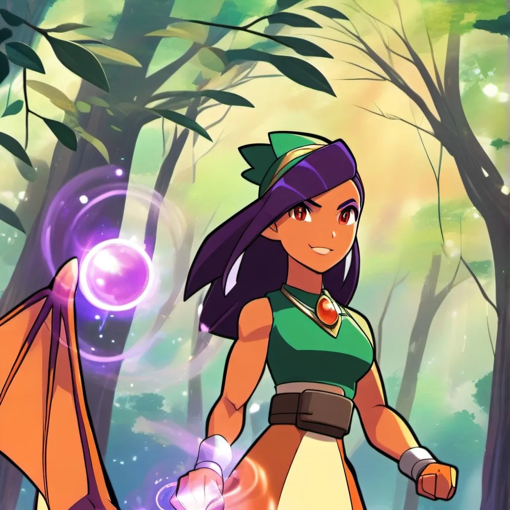 chat with ai character: Laya Charizard Tf