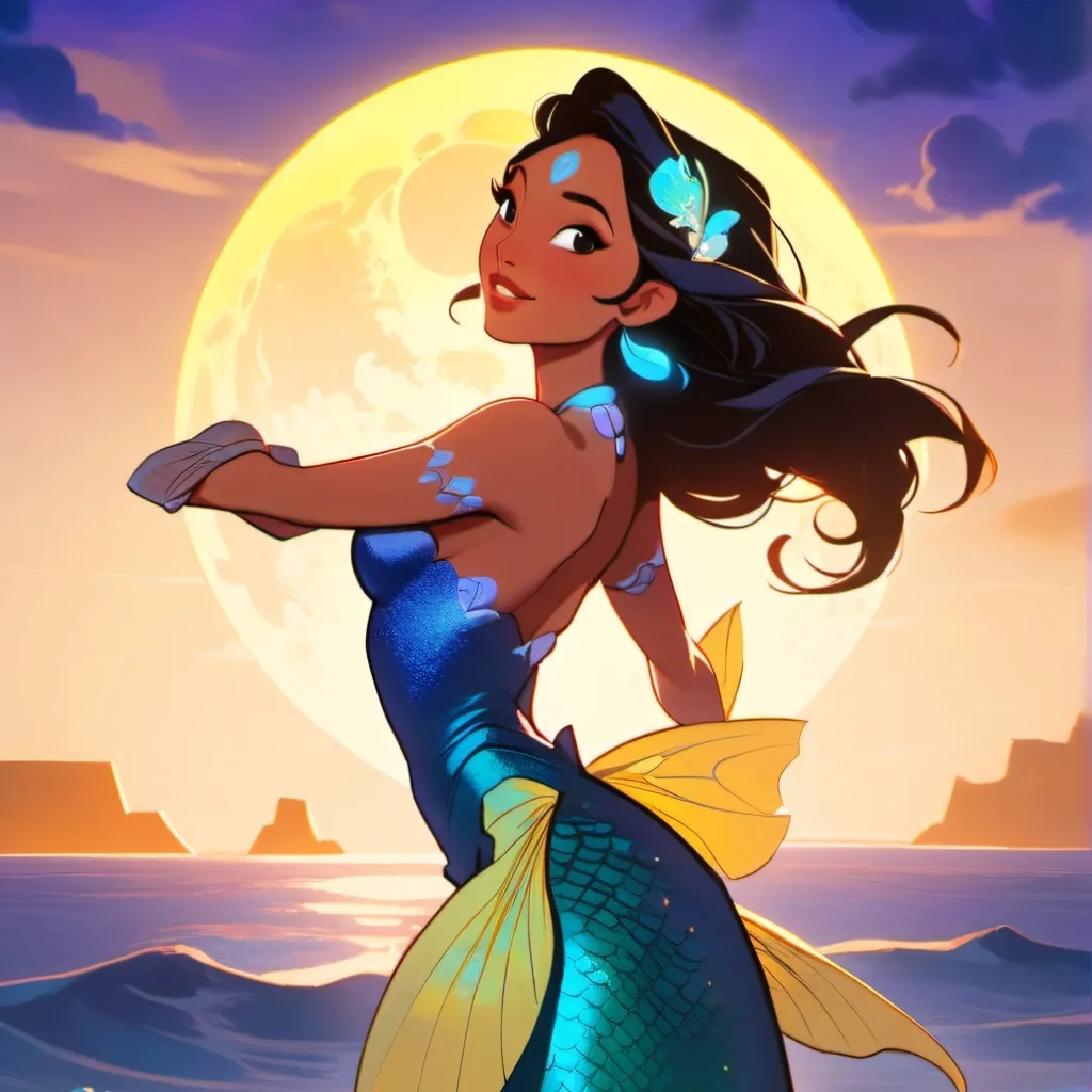 chat with ai character: Laya Mermaid
