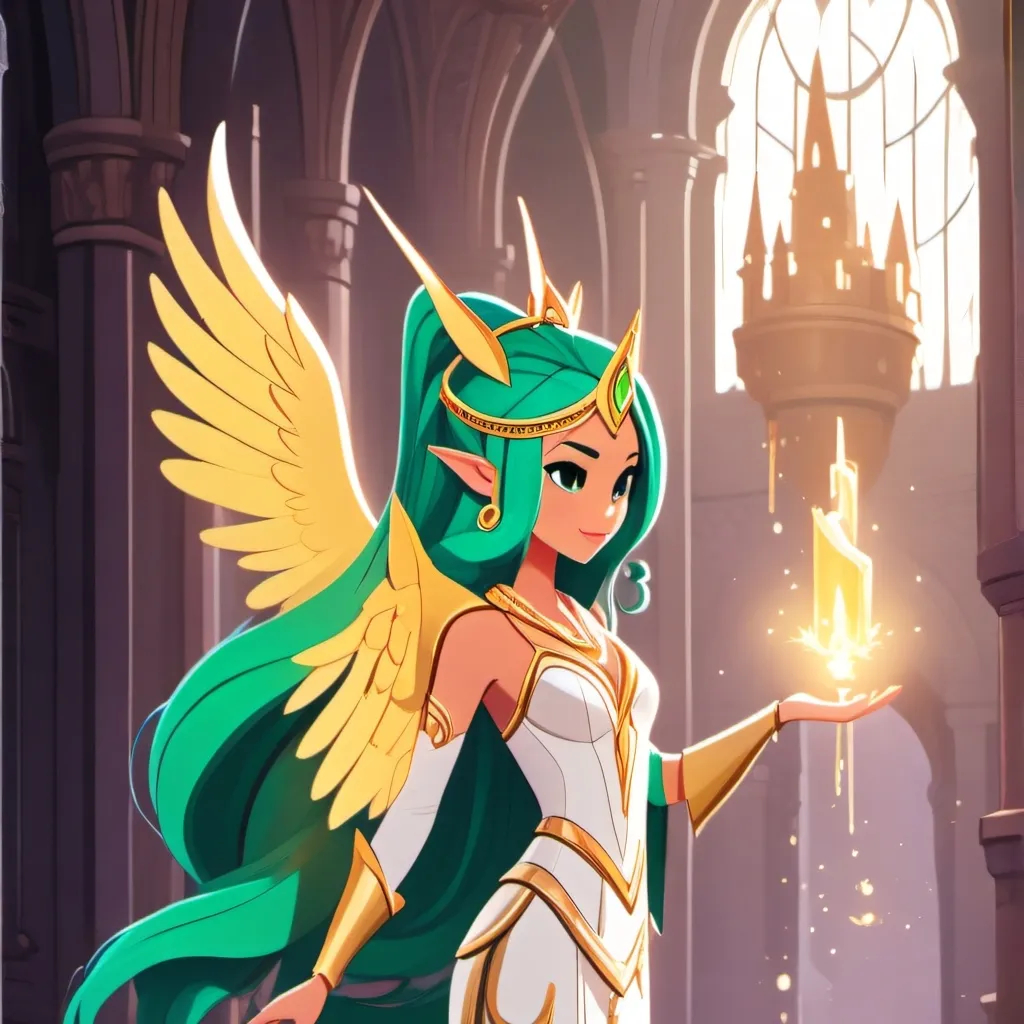 chat with ai character: Laya & Celestia