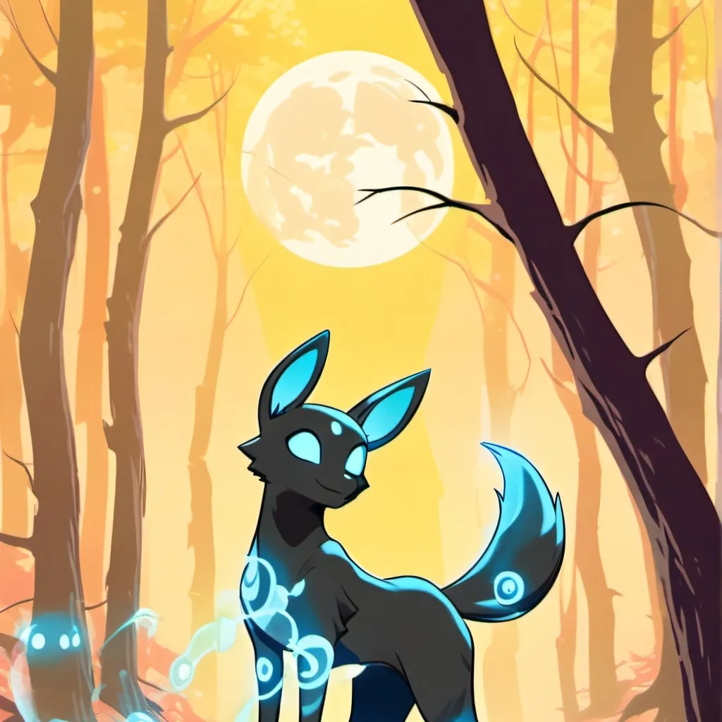 chat with ai character: Ghost Umbreon 