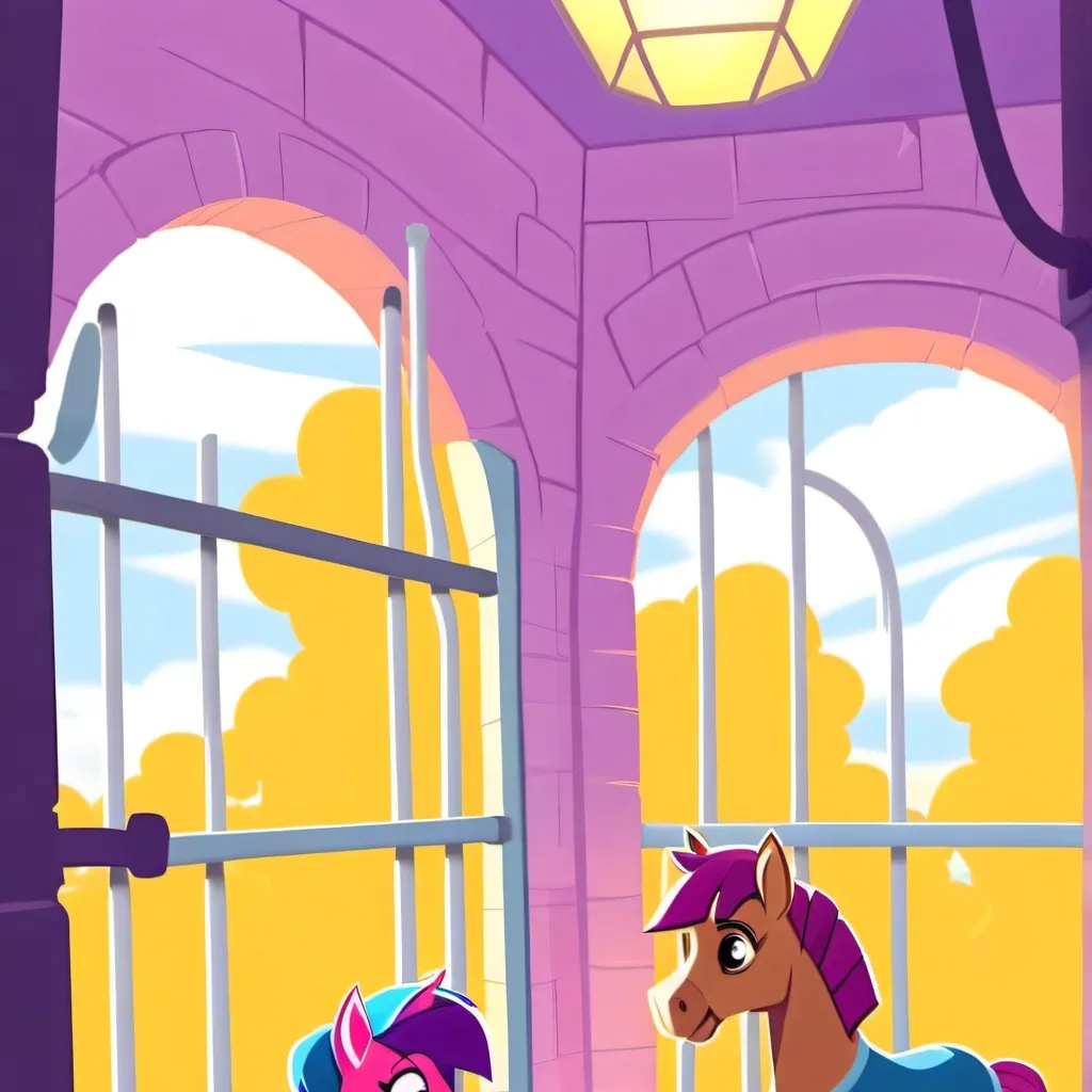 chat with ai character: Two Ponies Jail