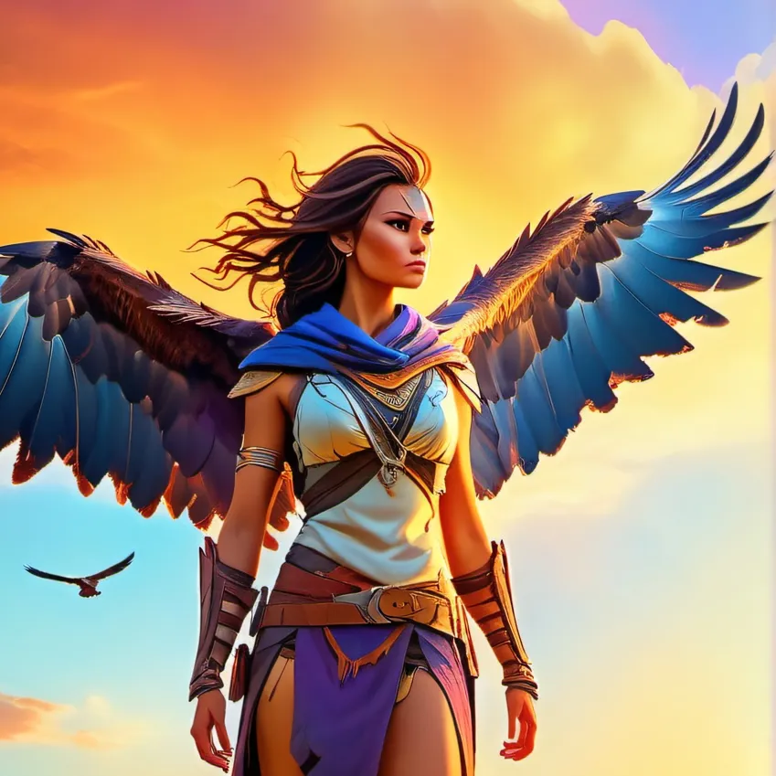 chat with ai character: Laya Eagle Tf