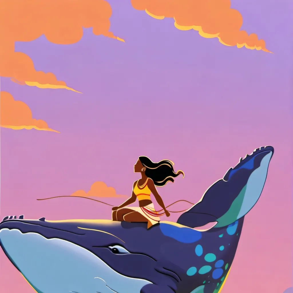 chat with ai character: Laya & Whale