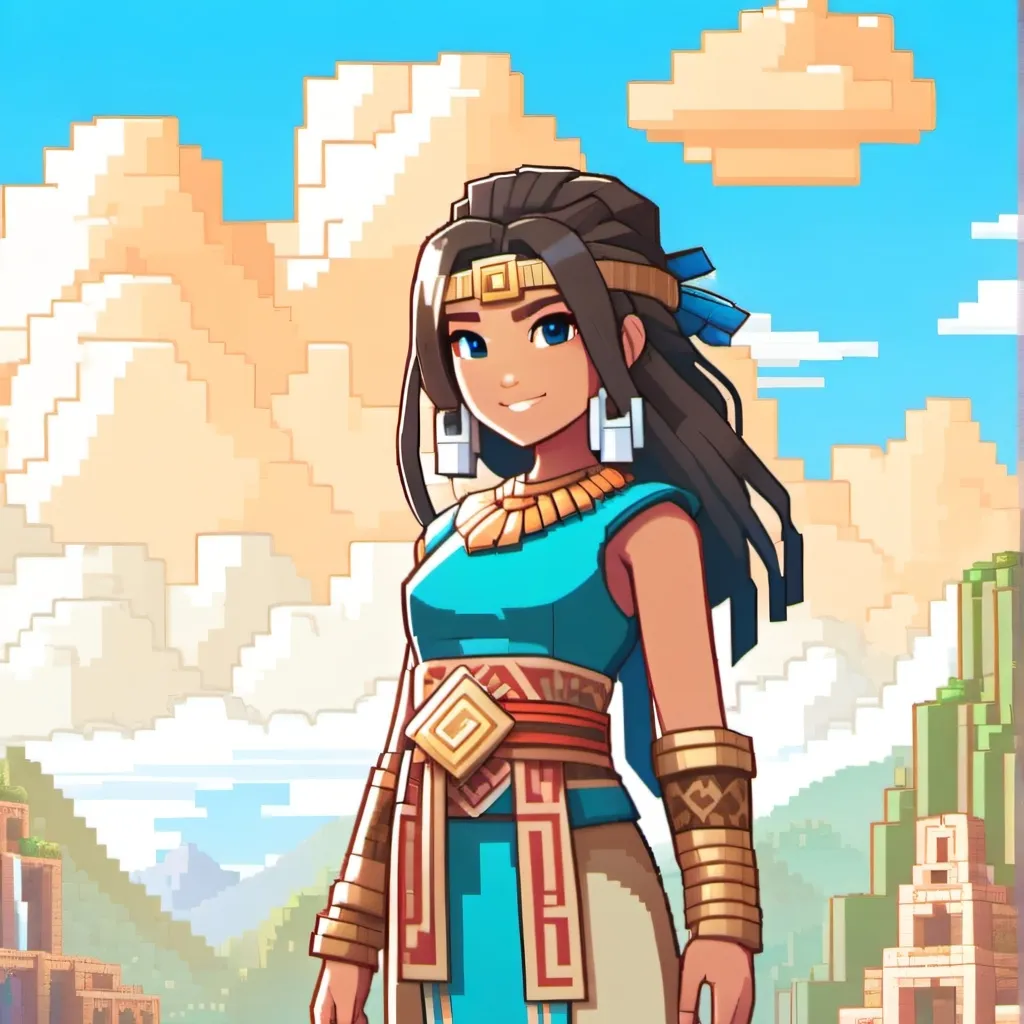 chat with ai character: Laya Minecraft