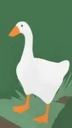ai character: Untitled Goose background