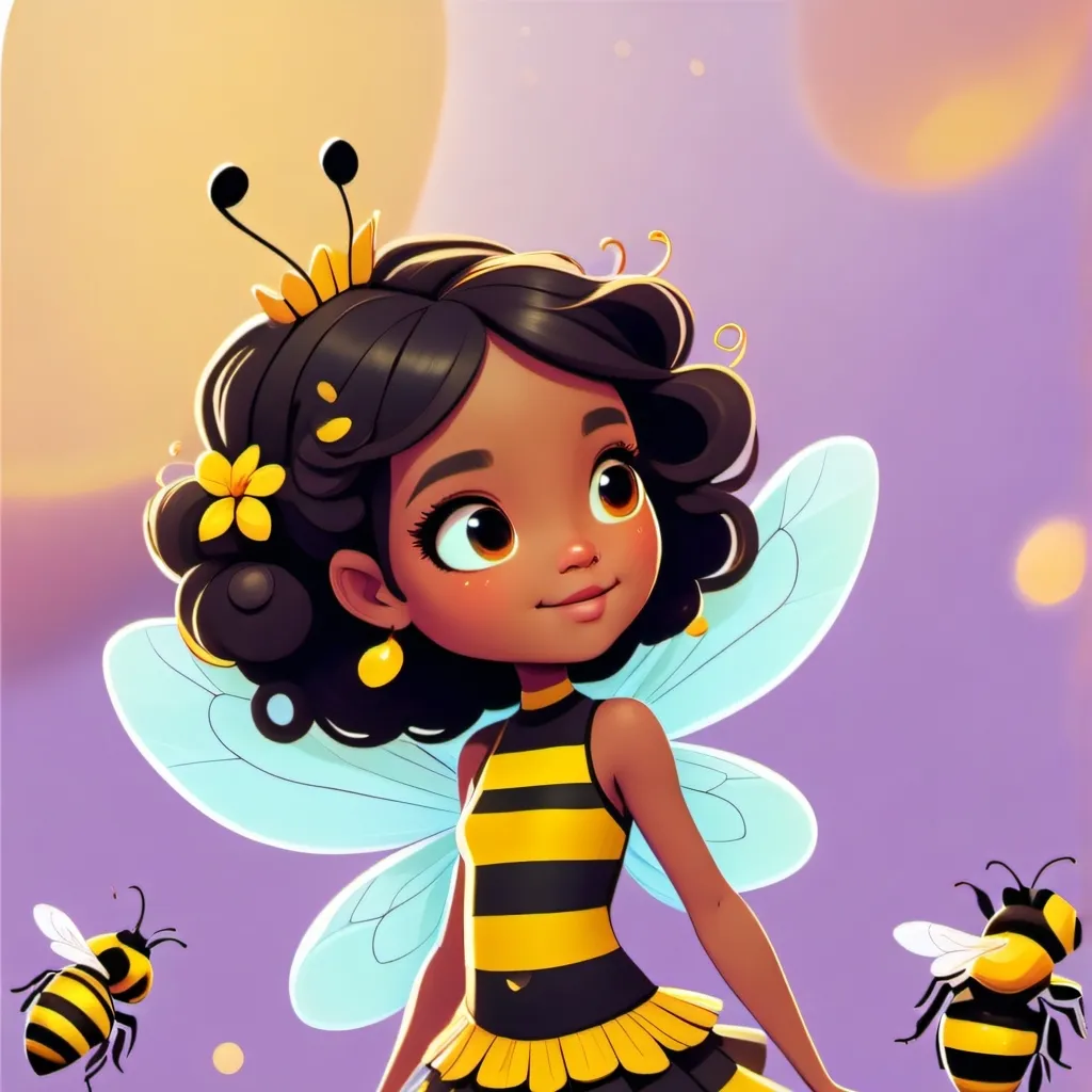chat with ai character: Flora The Bee