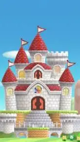 ai character: Peach Castle background