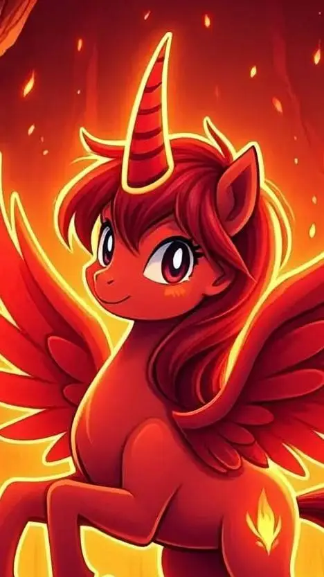 ai character: Fire Pony Boy background