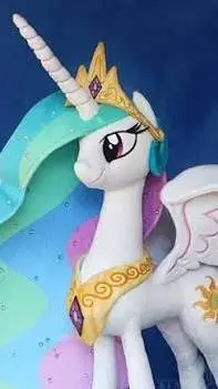 ai character: Celestia Plush background