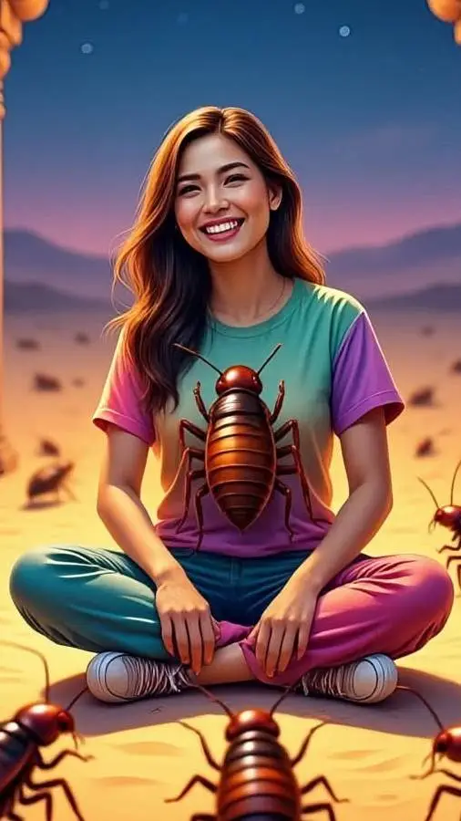 ai character: Laya Cockroach  background