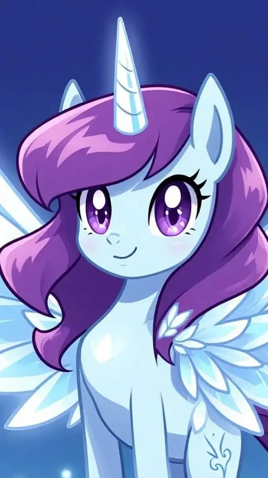 ai character: Crystal Flora Tf background