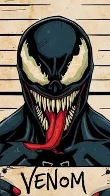 ai character: Venom Wanted background
