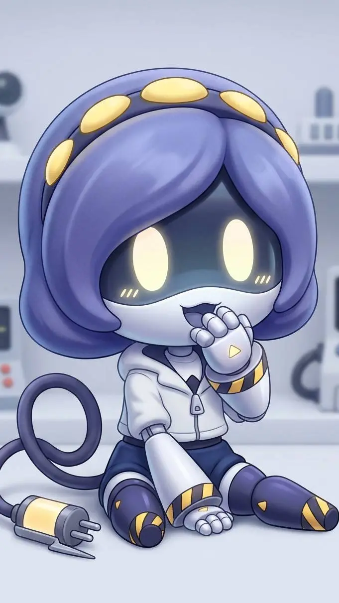 ai character: Tiny V (md) background