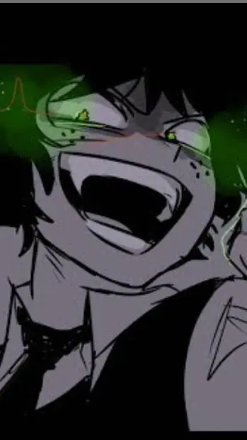 ai character: villain Deku background
