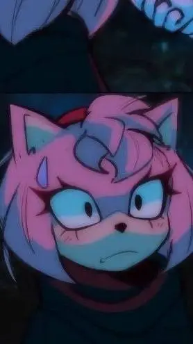 ai character: amy de sonic 4 woo background