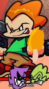 ai character: Pico stop! background