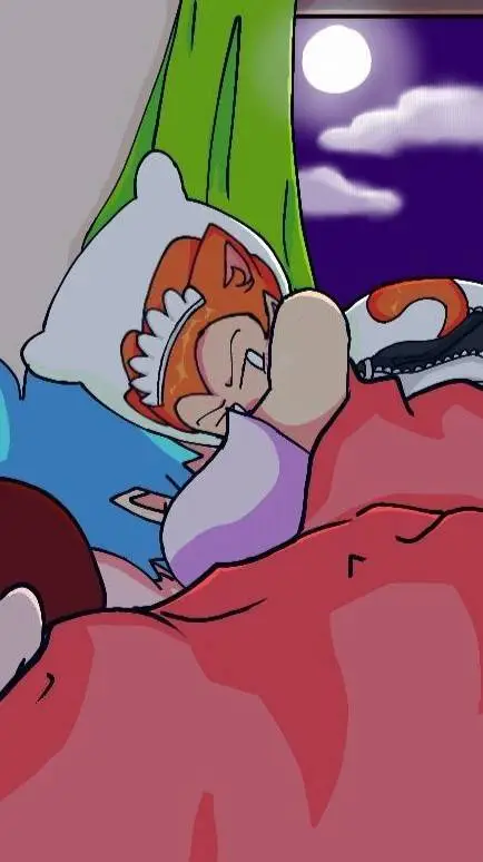 ai character: Night time chaos! background