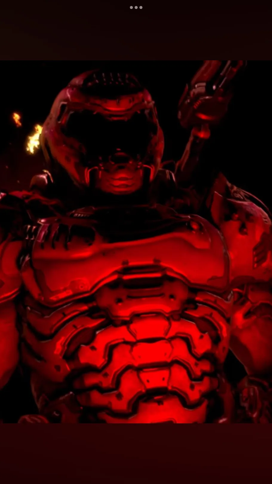 ai character: Doom slayer x MD background