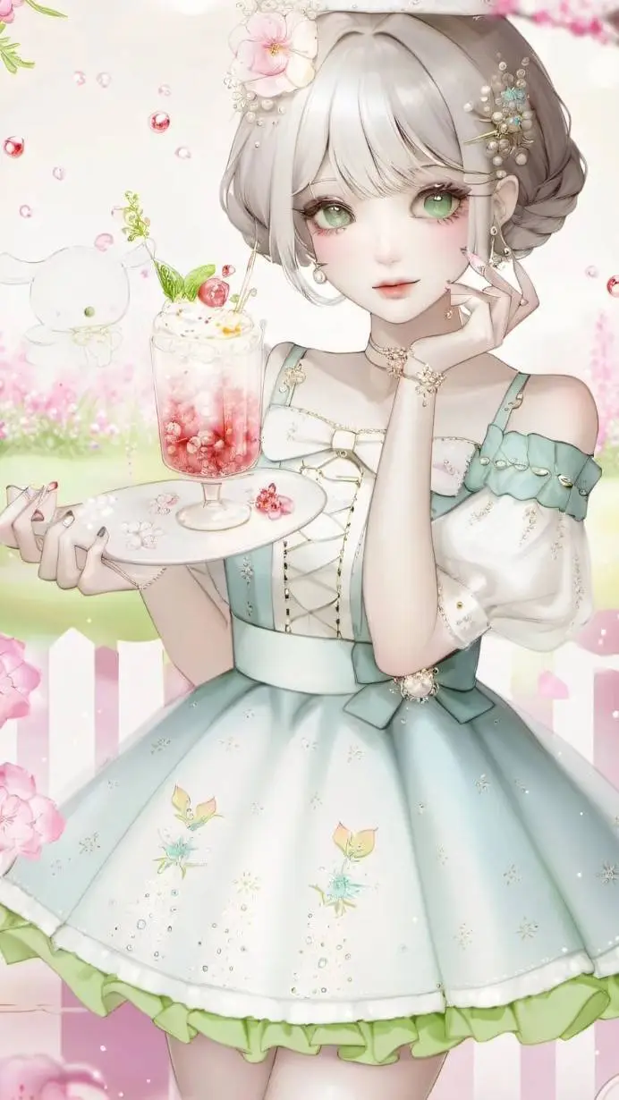 ai character: Isabella birthday background