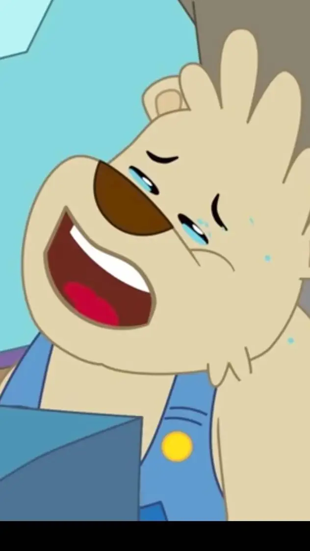 ai character: Baby bear 🐻  background