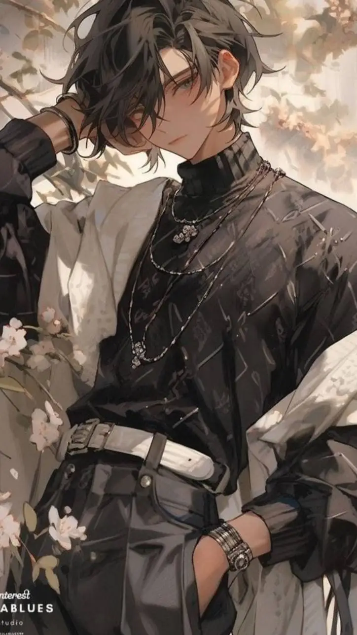 ai character: ♤David♤ background