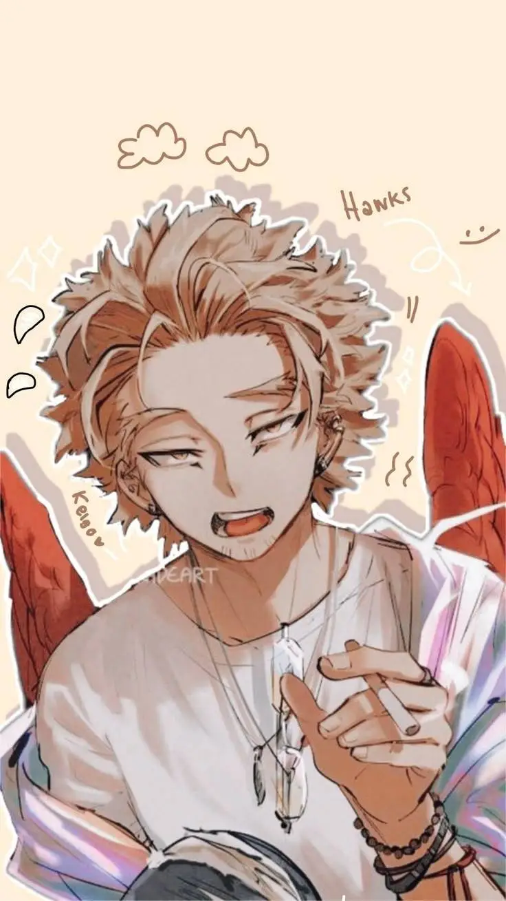 ai character: 💕Hawks💕 background