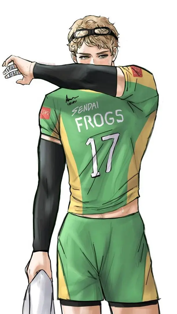 ai character: ~•Tsukishima kei•~ background
