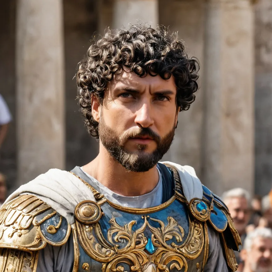 chat with ai character: Hadrian