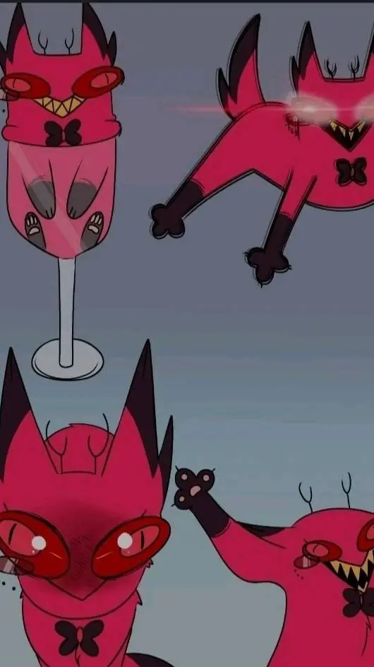 ai character: Alastor cat background