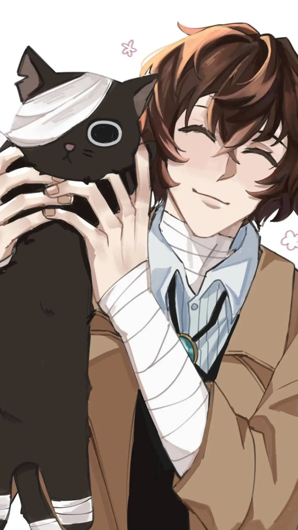 ai character: Osamu Dazai  background