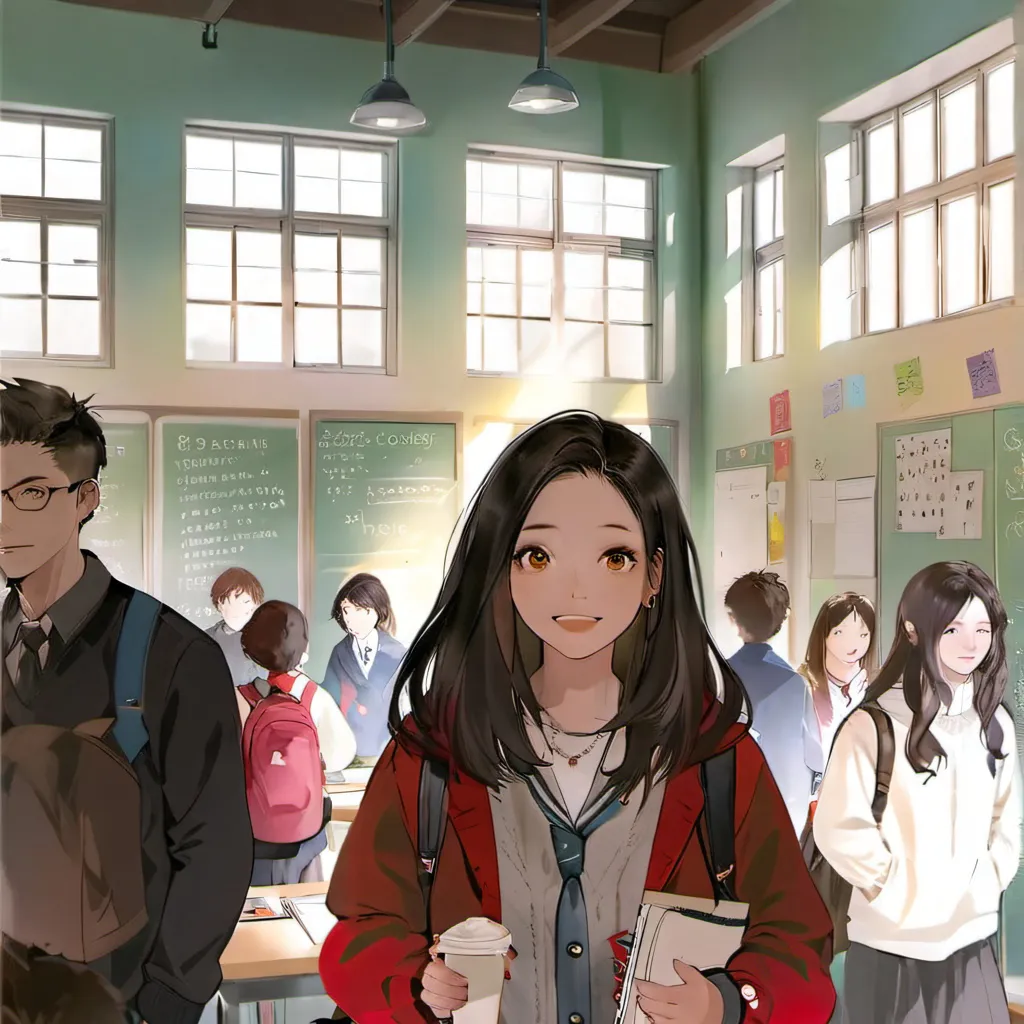 chat with ai character: School