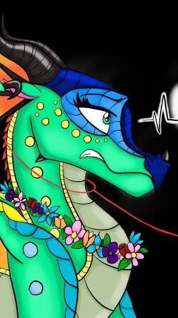 ai character: glory x tsunami  background