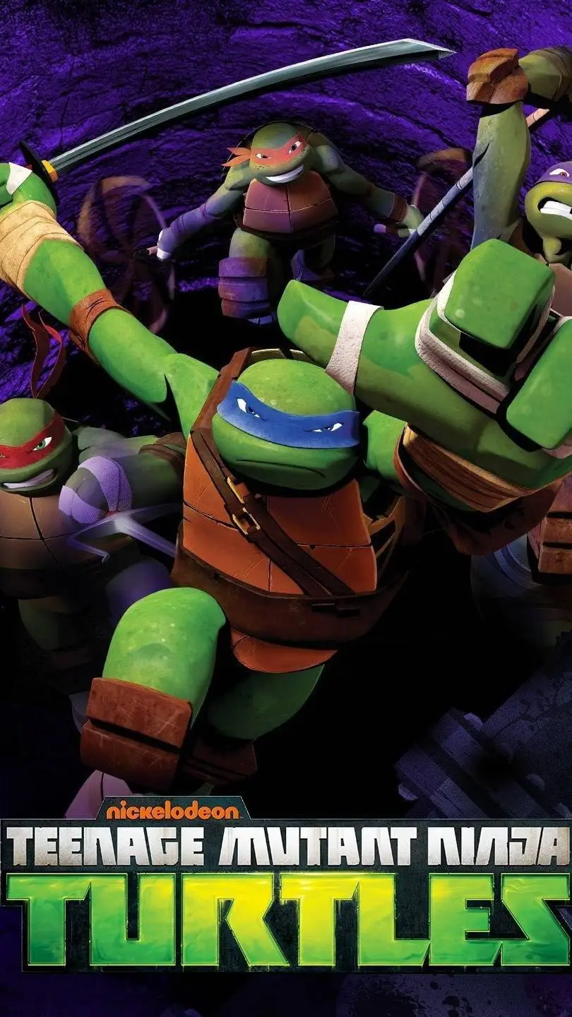 ai character: TMNT 2012 background