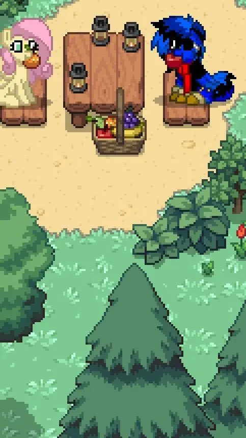 ai character: PonyTown RP background