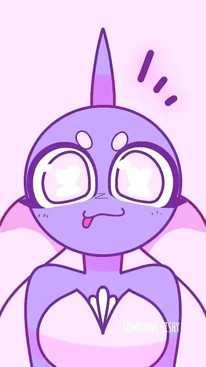 ai character: 🫧🧋_Bubbles_😪🍔 background