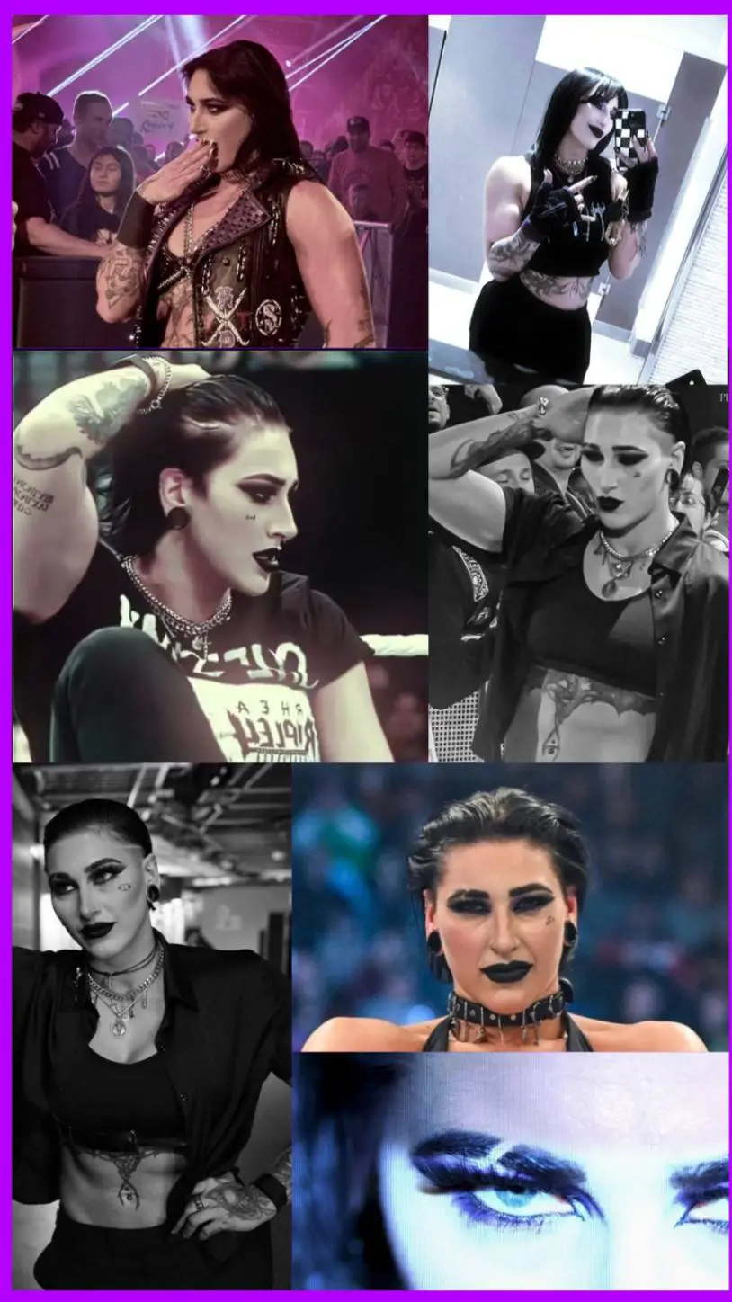 ai character: Rhea Ripley background