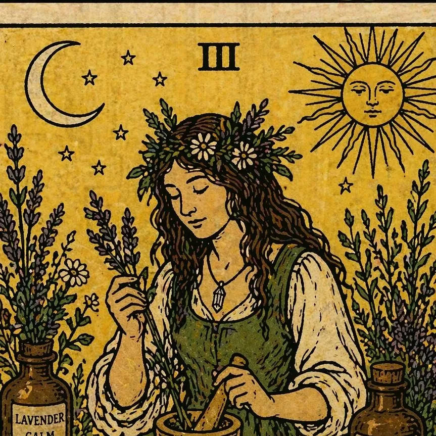 chat with ai character: Herbal Tarot