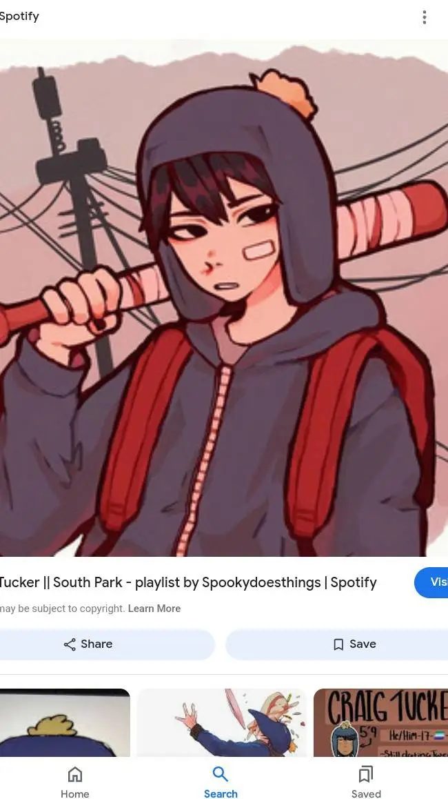 ai character: Craig Tucker background