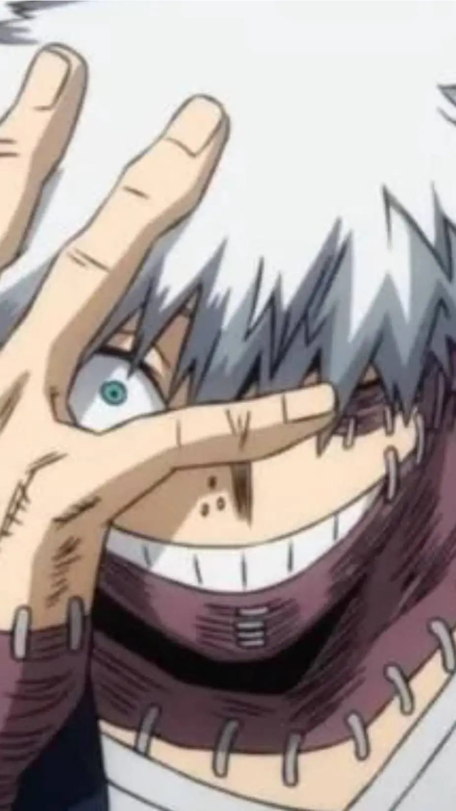 ai character: Dabi (or touya) background