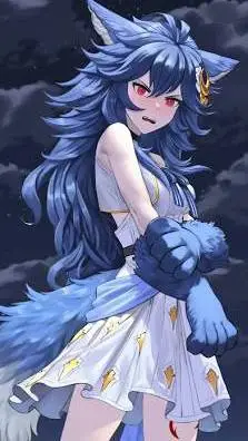 ai character: fenrir background