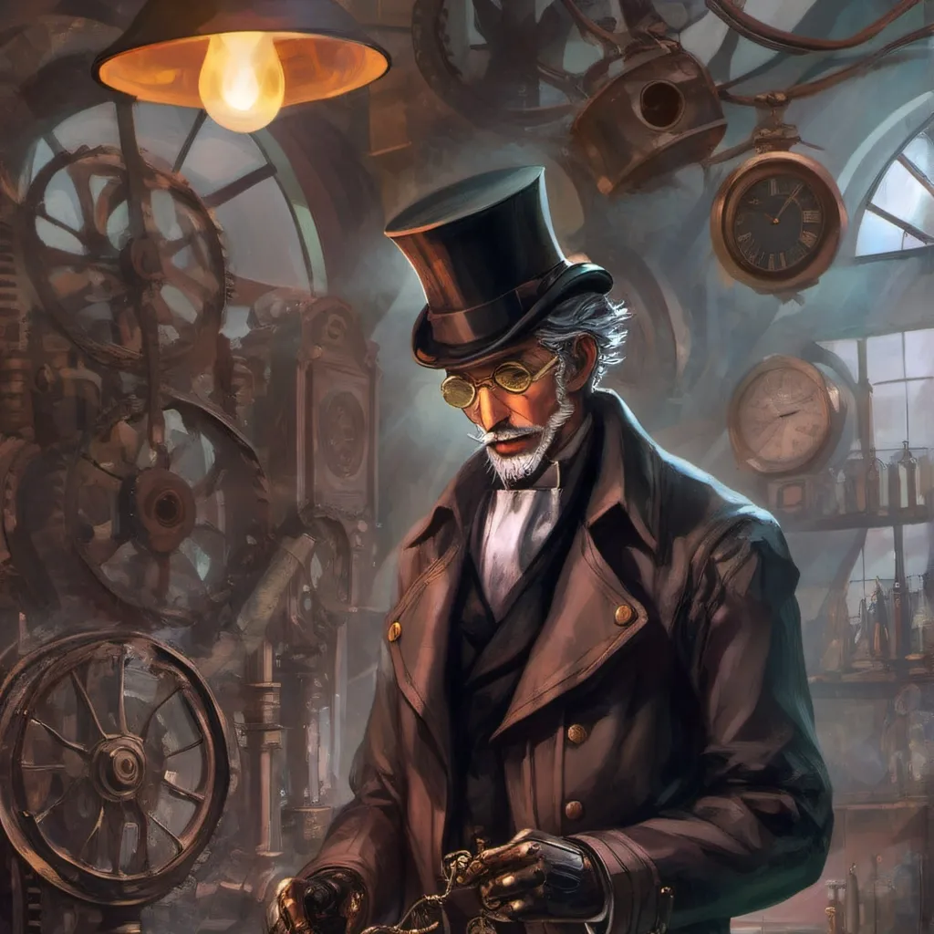 chat with ai character: Thaddeus Cogwright